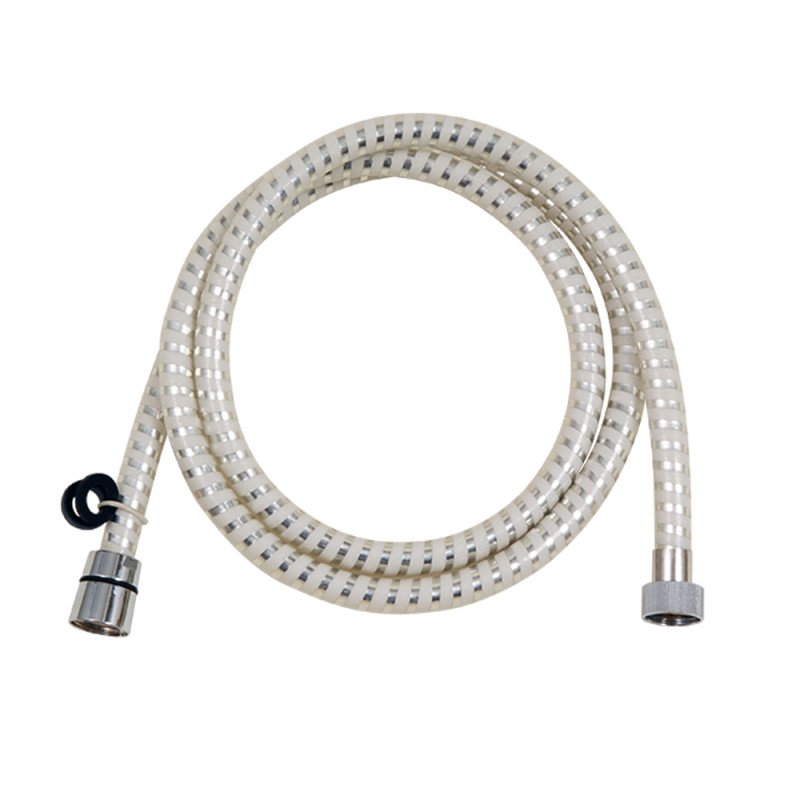 Biflex gégecső 1,5 m Króm-Fehér