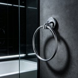 Gongher fürdőszobaszett, törölközőtartó gyűrű