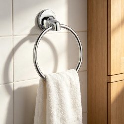 Gongher fürdőszobaszett, törölközőtartó gyűrű