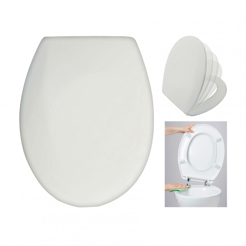 Prémium, levehető, lecsapódásgátló zsanérral, duroplast Wc ülőke