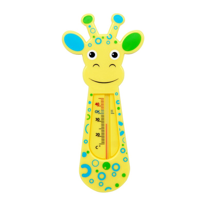 Hőmérő, műanyag, Giraffe