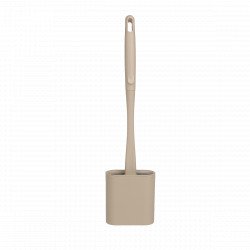 QUADRAT PLUTO WC-KEFE TARTÓVAL, ÁLLÓ, BÉZS SZILIKON Műanyag termékek és fürdőszobai tárolók