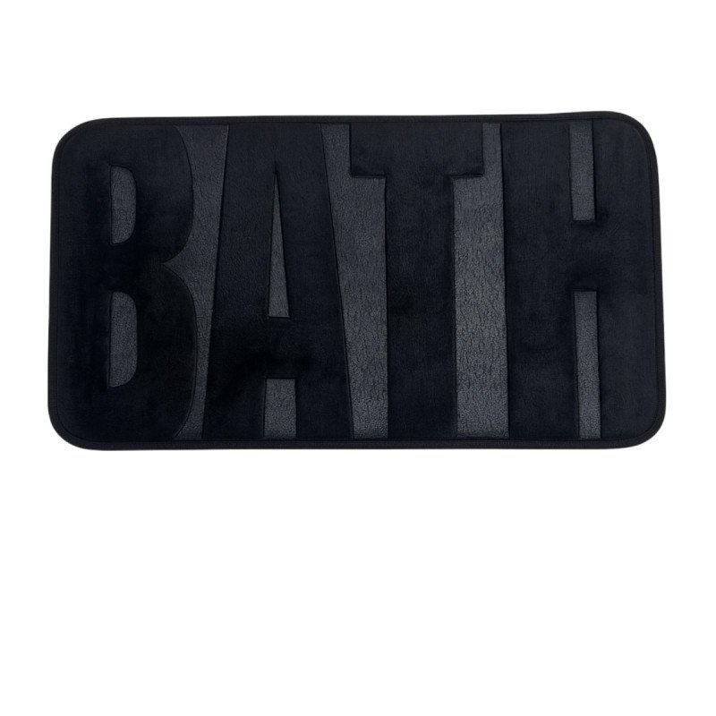 Fürdőszobaszőnyeg, Memotex, Black