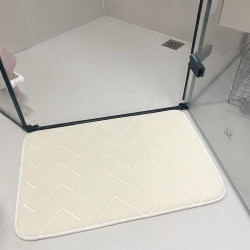 Fürdőszobaszőnyeg, Memotex, Ekrü