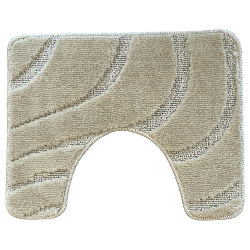 Fürdőszobaszőnyeg, Silver, S, Vanille