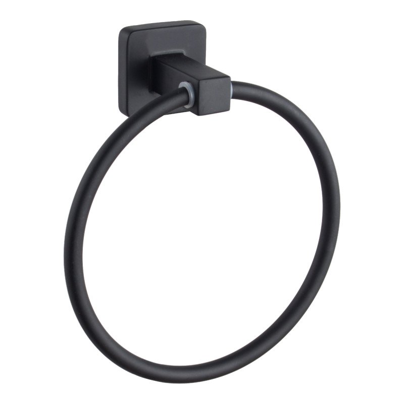 Solo, törölközőtartó gyűrű, black