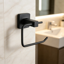 Solo, WC papír tartó, black