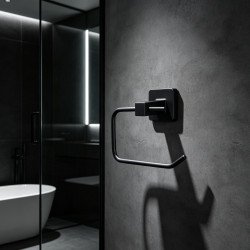 Solo, WC papír tartó, black