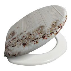WC ülőke, MDF, Sakura