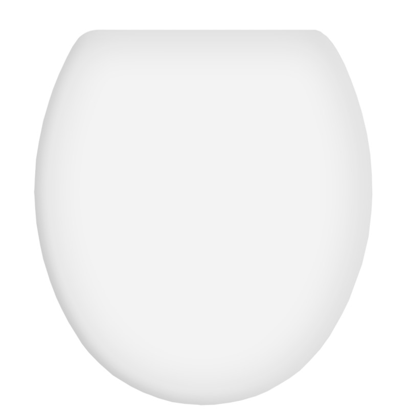 WC ülőke, duroplast, Blanko